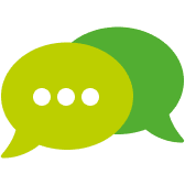 speech bubbles icon